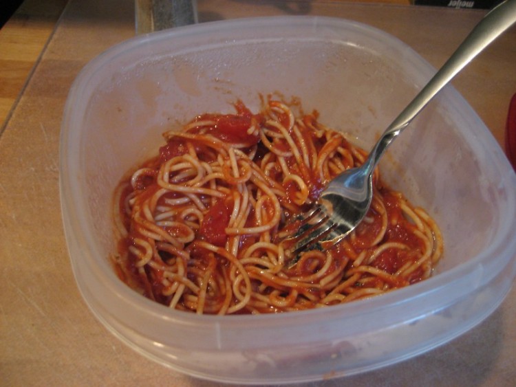 Poor man's spaghetti