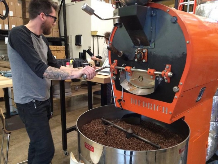 There are beans being roasted five days of the week at Madcap Coffee's roastery.