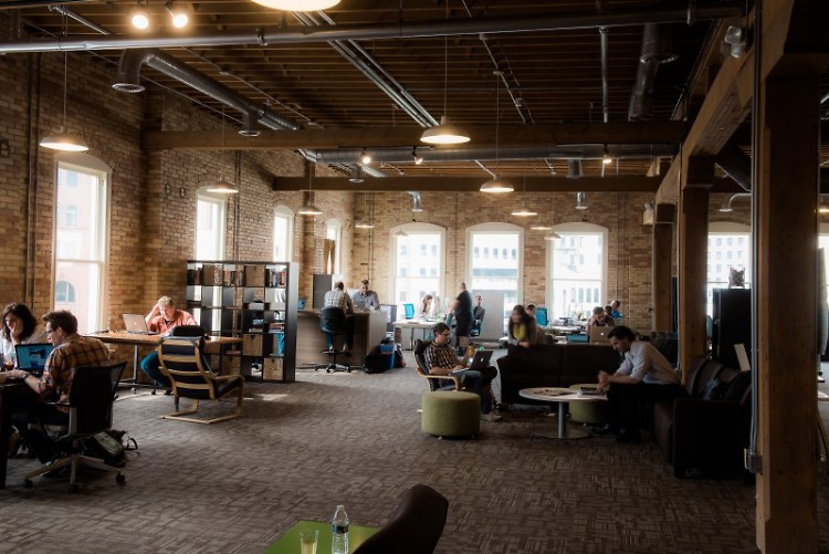 The Factory provides coworking space for freelancers and entrepreneurs in Grand Rapids.