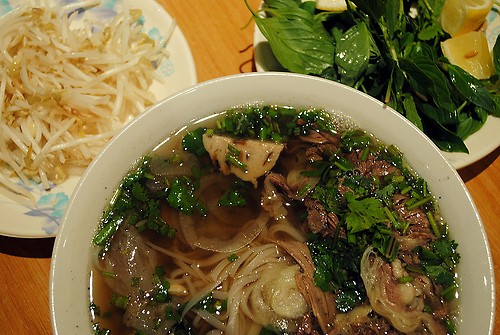 More or less what phở traditionally looks like
