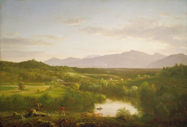 Thomas Cole River in the Catskills, 1843 Oil on canvas Museum of Fine Arts, Boston. Gift of Martha C. Karolik for the M. and M. 