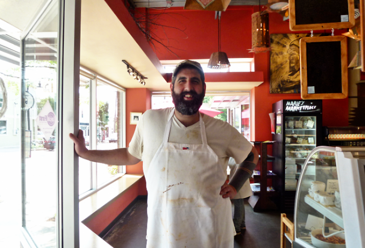 Fouad Catrib, owner of the restaurant Marie Catrib's. 