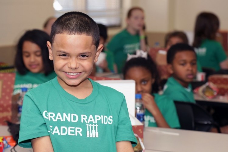 Summit encourages local children like Elvin Corporan to be Grand Rapids leaders