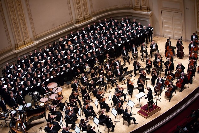 Grand Rapids Symphony and Symphony Chorus appeared in Carnegie Hall in New York City on Friday, April 20, 2018.