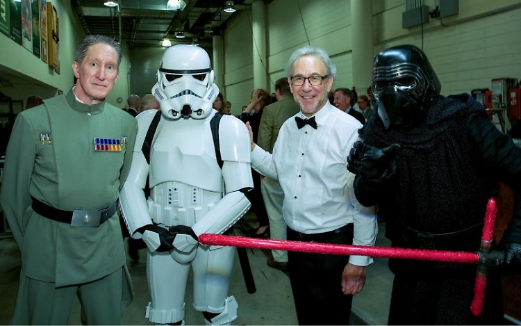 Conductor Bob Bernhardt (third from left) leads the Grand Rapids Pops in 'Star Wars, Star Trek, Middle Earth and More!' 