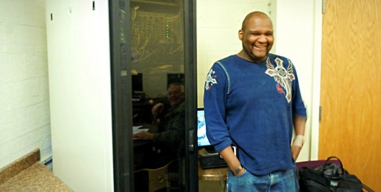 Currently living at Guiding Light Mission, Napolean Frazier hopes to find work as a computer systems engineer.
