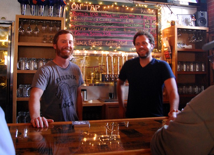Max Trierweiler and Chris Andrus, co-founders of The Mitten Brewing Co.