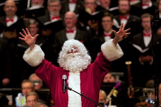 Santa Claus himself is expected to pay a visit to the Grand Rapids Symphony's Wolverine Worldwide Holiday Pops.