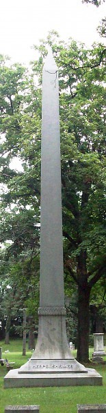 The Herpolsheimer family obelisk