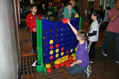 Giant Connect Four at the Grand Rapids Public Museum