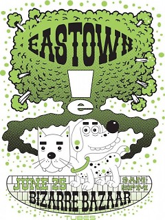 Poster for Eastown's Bizarre Bazaar
