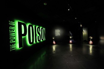 The entrance to "The Power of Poison" exhibit