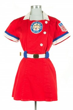 All-American Girls Professional League baseball uniform, c. 1952-54
