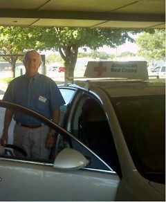 Dave Kendall has volunteered in the senior transportation department for over 13 years.