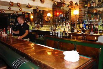 The bar at the Kopper Top