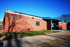Catherine’s Health Center, located in the former St. Alphonsus School, recently was awarded LEED Gold certification.