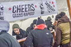 Crowds gather at Winter Beer Fest 2013.