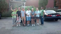 Friends of Grand Rapids Parks Citizen Foresters help prune young, neighborhood trees