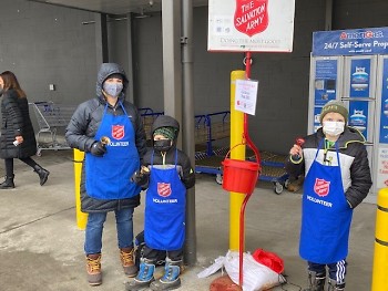 Members of Cub Scout Pack #3283 did very well at Sam's Club