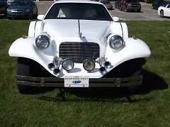 Many cool cars were there like this one from the Remember When Car Club of Grand Rapids, Michigan