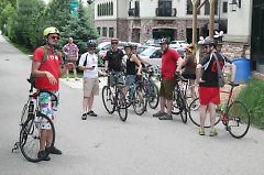 Cyclers staging at last year's event