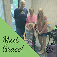 Meet Grace just one of many pediatric clients at AIM