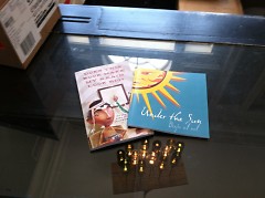 Two of the latest CYC publications!  "Does This Book Make My Brain Look Big?" and "Under the Sun"