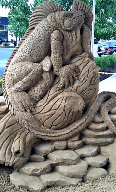Sand carving from Greg Butauski