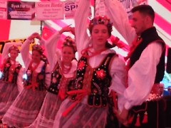 Polka dancers at Grand Rapids' Polish Festival