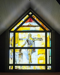 The North Window in Christ Chapel at Cornerstone University