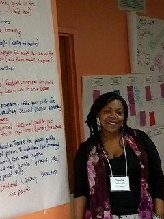 Tequita Culbreath, Parent Leader in Parents for Healthy Homes with her vision for her community