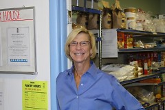 PJ Hefferan is the food pantry coordinator at NECM.