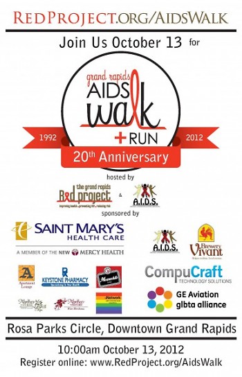 The Red Project's 2012 Aids Walk Grand Rapids