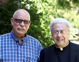 Rabbi Albert Lewis and Monsignor Gus Ancona.