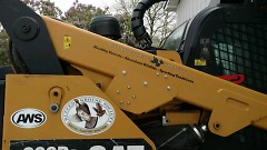 The Ruffed Grouse Society uses this ‘Grouse Machine’ to clear smaller patches of overgrown trees, allowing new forest growth. 