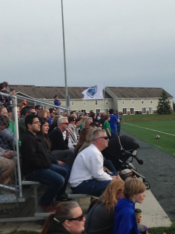 The stands during the GRFC vs. GVSU exhibition match 