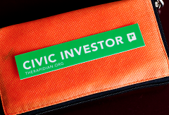 Civic investor sticker