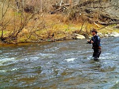 Conserving, protecting and restoring coldwater streams benefit Michigan fishing.